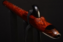 Grenadillo  Native American Flute, Minor, Mid G-4, #F26J